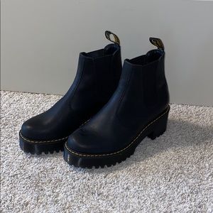 Dr. Martens Rometty Leather Platform Chelsea Boot